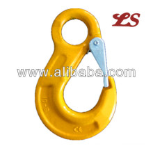 Alta qualidade G80 liga de aço Eye Sling Hook para talha